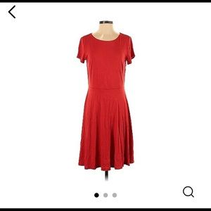 LOFT Orange Sundress